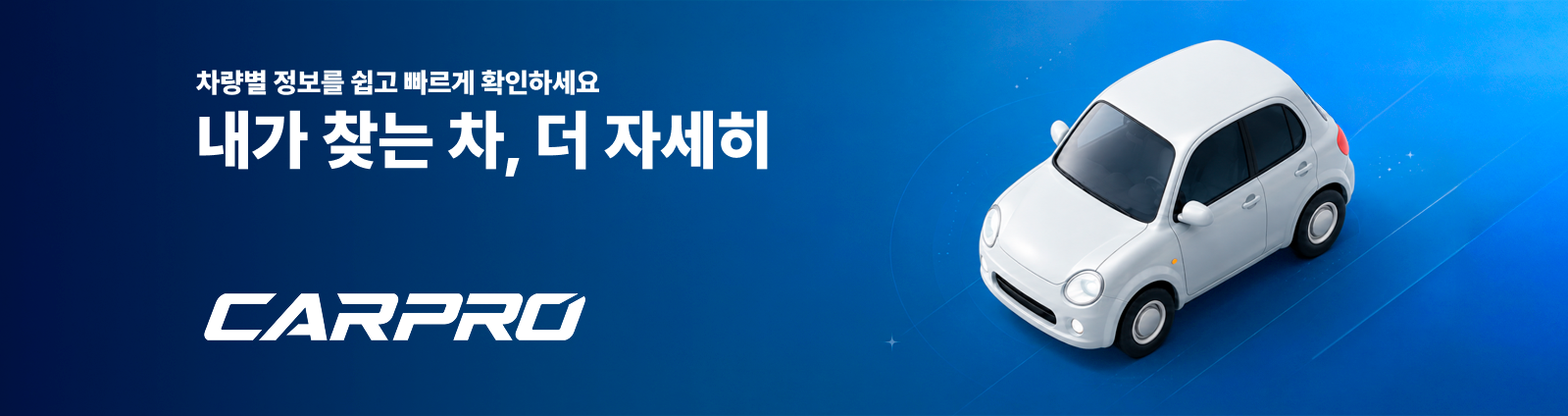 내가 찾는 차, 더 자세히